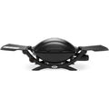 Gasgrill Schwarz 54 x 39cm Grillfaeche portabler BBQ Grill