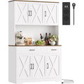 Buffetschrank 105x180 cm Kuechenschrank mit Steckdosen (BxH) Sideboard Kuechenschrank mit Arbeitsplatte