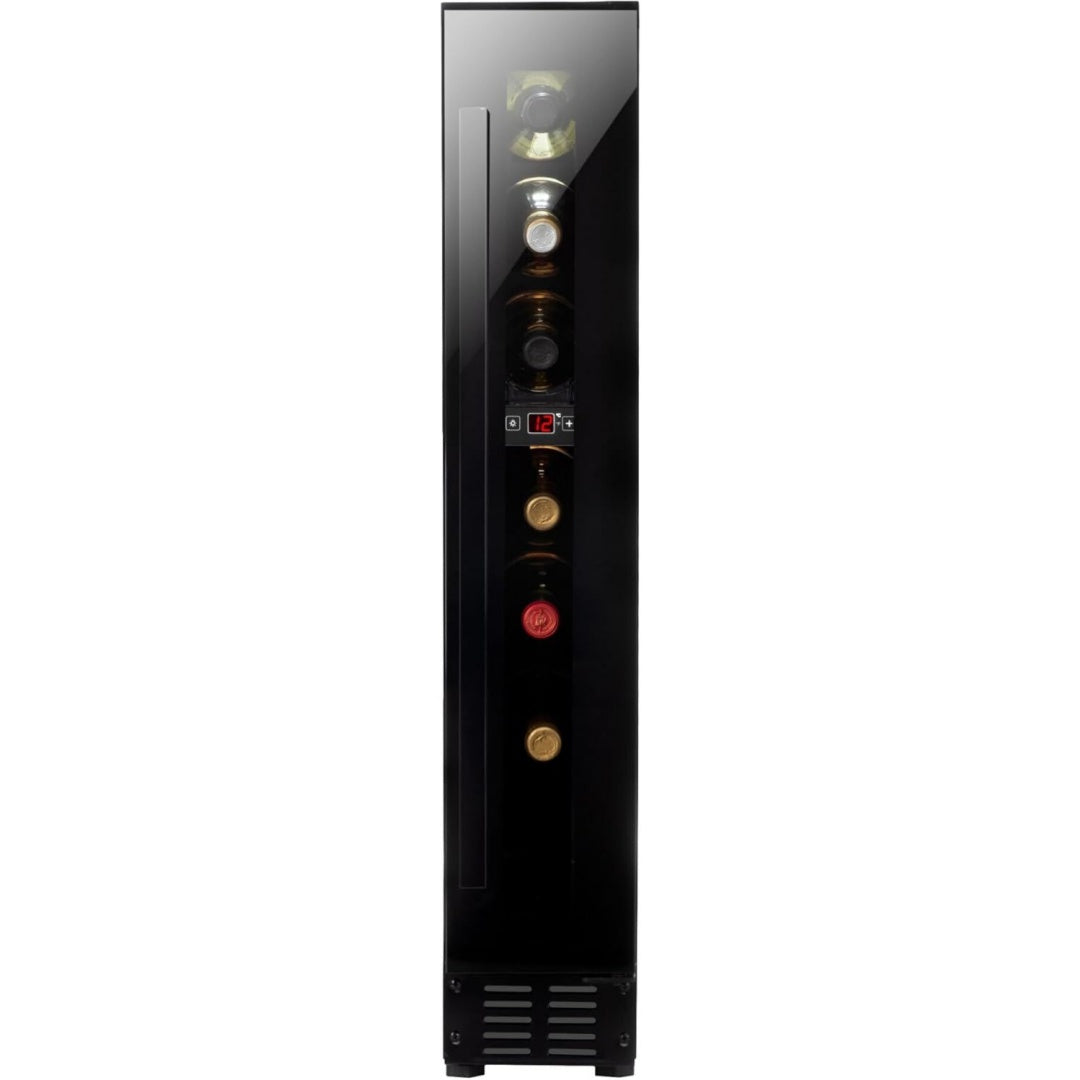 Amica Weintemperierschrank 7 Flaschen 82x14,8x52,5 cm 5-20C Temperaturbereich UV-Schutzglas