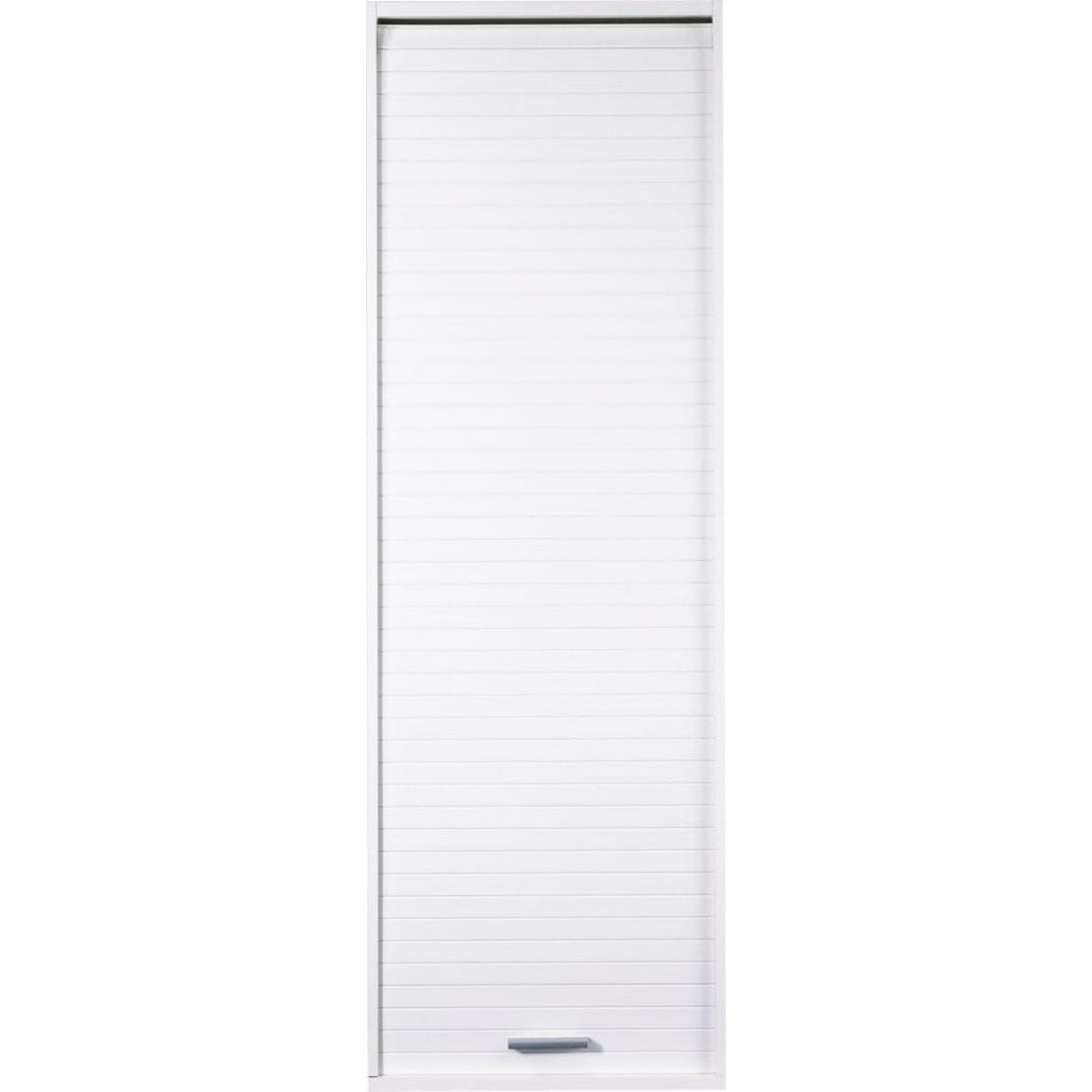 Kuechenschrank Oberschrank Haengeschrank mit Rolladentuer Weiß 40x35x123,6 cm Jalousienschrank 6 cm BTH